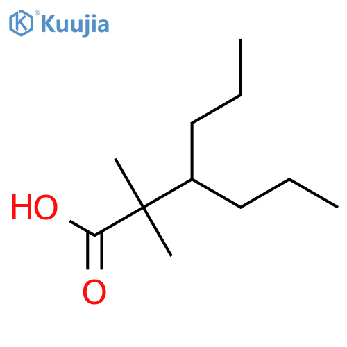 2,2-dimethyl-3-propylhexanoic acid structure