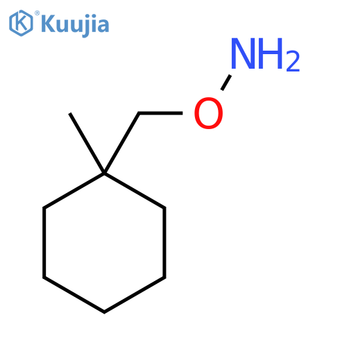 O-(1-methylcyclohexyl)methylhydroxylamine structure