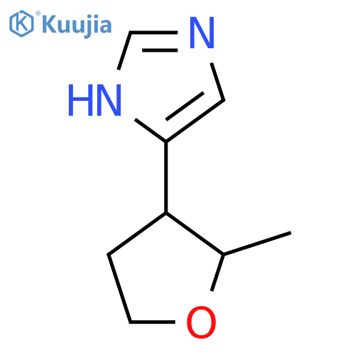 4-(2-methyloxolan-3-yl)-1H-imidazole structure