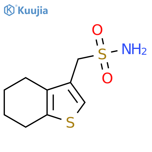 (4,5,6,7-tetrahydro-1-benzothiophen-3-yl)methanesulfonamide structure