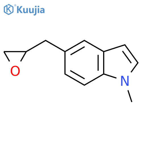 1-methyl-5-(oxiran-2-yl)methyl-1H-indole structure