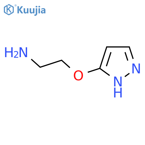 2-(1H-pyrazol-3-yloxy)ethan-1-amine structure