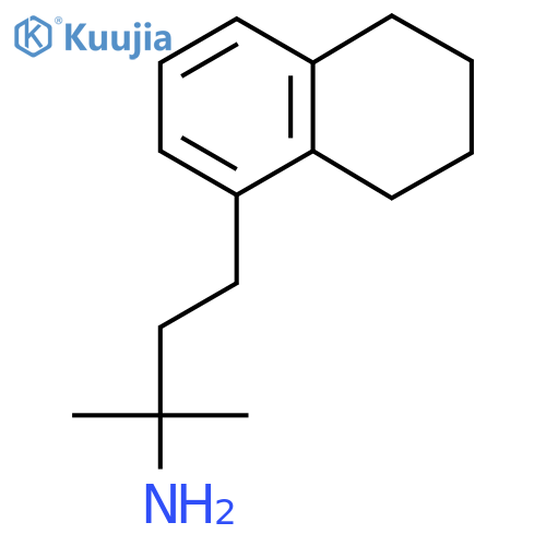 2-methyl-4-(5,6,7,8-tetrahydronaphthalen-1-yl)butan-2-amine structure