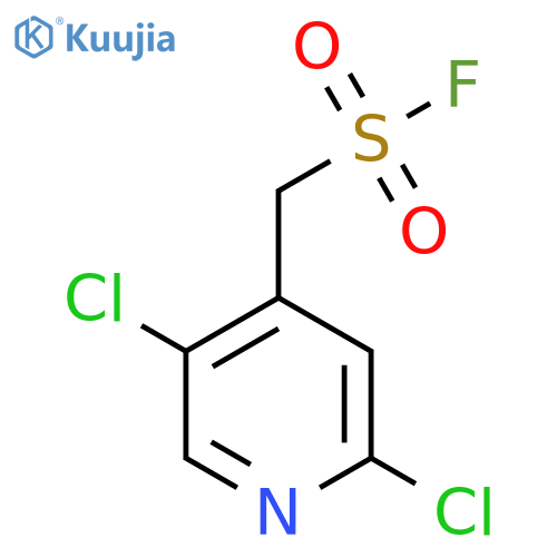 (2,5-dichloropyridin-4-yl)methanesulfonyl fluoride structure