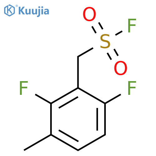 (2,6-difluoro-3-methylphenyl)methanesulfonyl fluoride structure