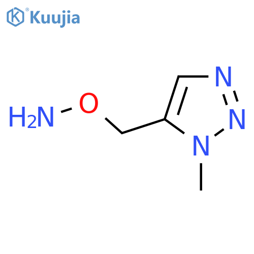 O-(1-methyl-1H-1,2,3-triazol-5-yl)methylhydroxylamine structure