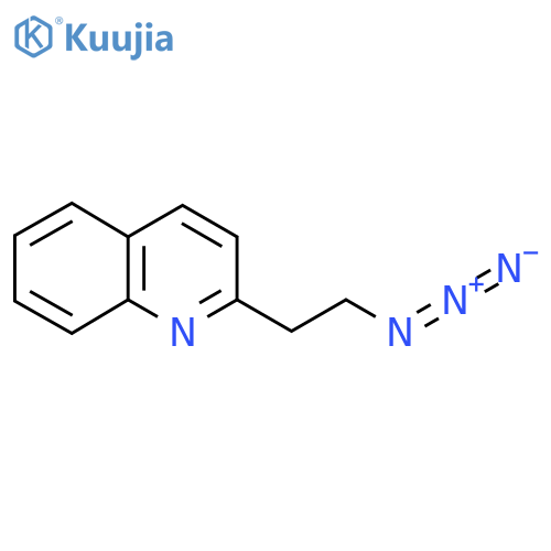 2-(2-azidoethyl)quinoline structure