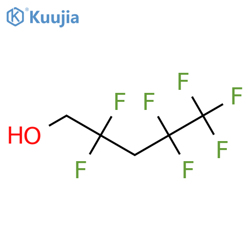 2,2,4,4,5,5,5-heptafluoropentan-1-ol structure