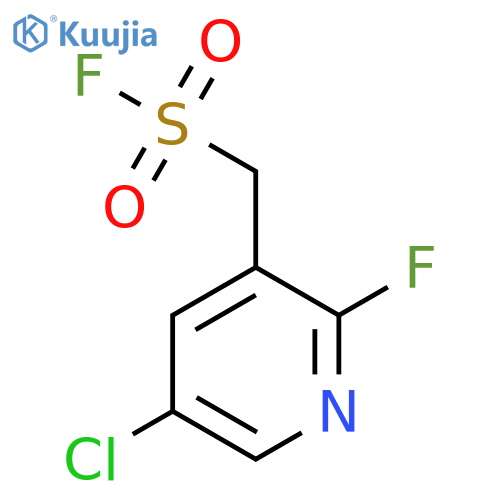 (5-chloro-2-fluoropyridin-3-yl)methanesulfonyl fluoride structure