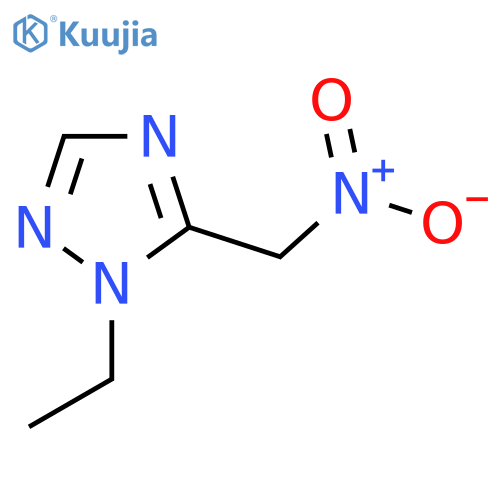 1-ethyl-5-(nitromethyl)-1H-1,2,4-triazole structure