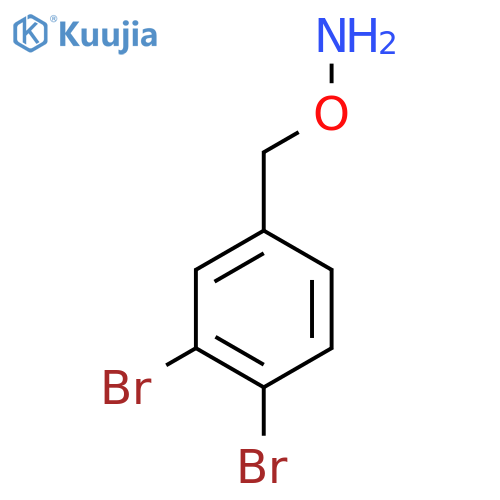 O-(3,4-dibromophenyl)methylhydroxylamine structure