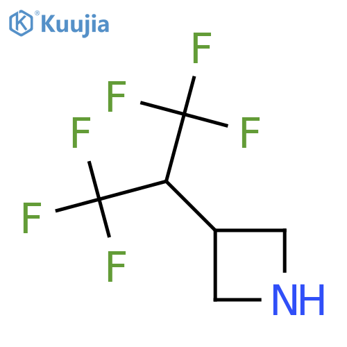 3-(1,1,1,3,3,3-hexafluoropropan-2-yl)azetidine structure