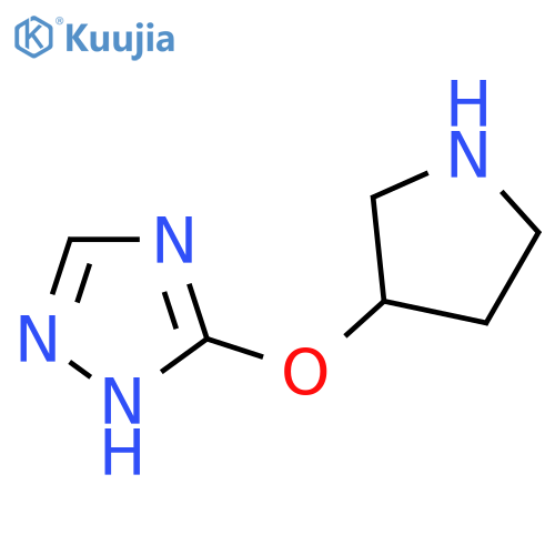 3-(pyrrolidin-3-yloxy)-1H-1,2,4-triazole structure