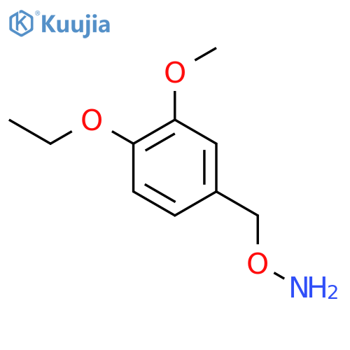 O-(4-ethoxy-3-methoxyphenyl)methylhydroxylamine structure