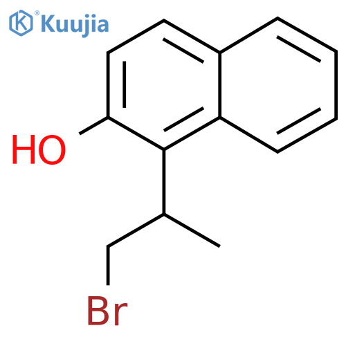 1-(1-bromopropan-2-yl)naphthalen-2-ol structure
