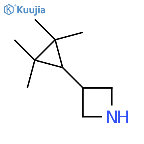 3-(2,2,3,3-tetramethylcyclopropyl)azetidine structure