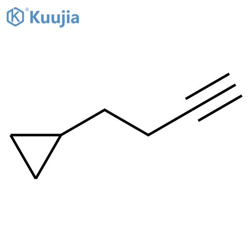 (but-3-yn-1-yl)cyclopropane structure