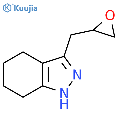 3-(oxiran-2-yl)methyl-4,5,6,7-tetrahydro-1H-indazole structure