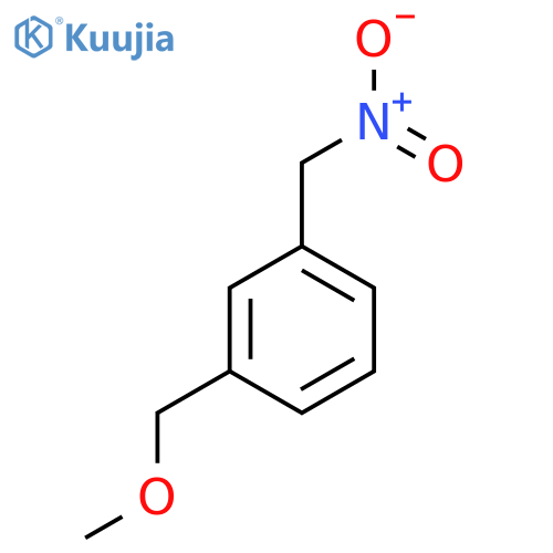 1-(methoxymethyl)-3-(nitromethyl)benzene structure