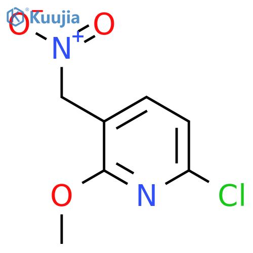 6-chloro-2-methoxy-3-(nitromethyl)pyridine structure