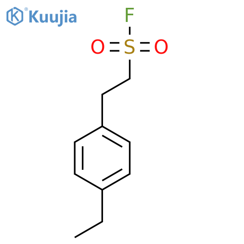 2-(4-ethylphenyl)ethane-1-sulfonyl fluoride structure
