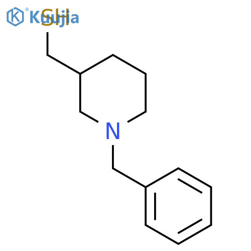 (1-benzylpiperidin-3-yl)methanethiol structure