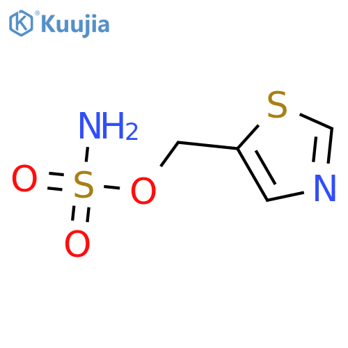 (1,3-thiazol-5-yl)methyl sulfamate structure