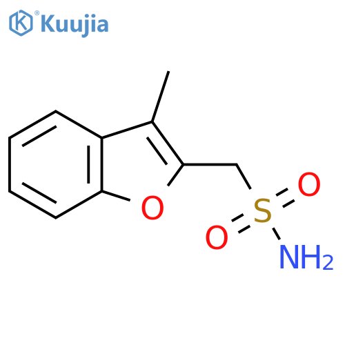 (3-methyl-1-benzofuran-2-yl)methanesulfonamide structure