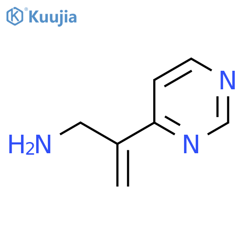 2-(Pyrimidin-4-yl)prop-2-en-1-amine structure