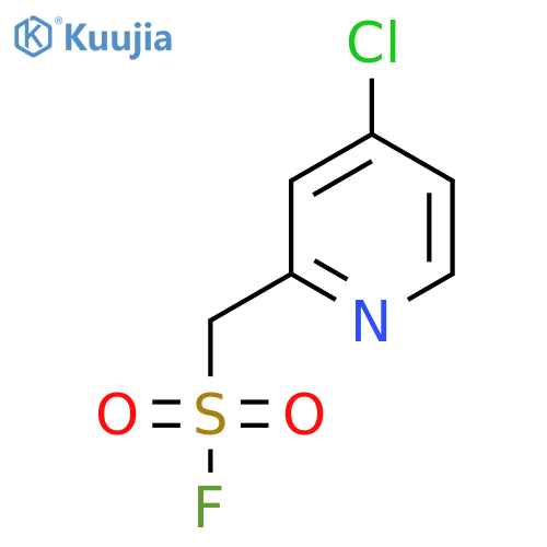 (4-chloropyridin-2-yl)methanesulfonyl fluoride structure