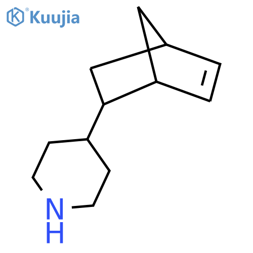 4-{Bicyclo[2.2.1]hept-5-en-2-yl}piperidine structure