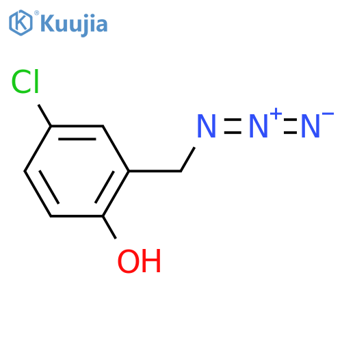 2-(azidomethyl)-4-chlorophenol structure