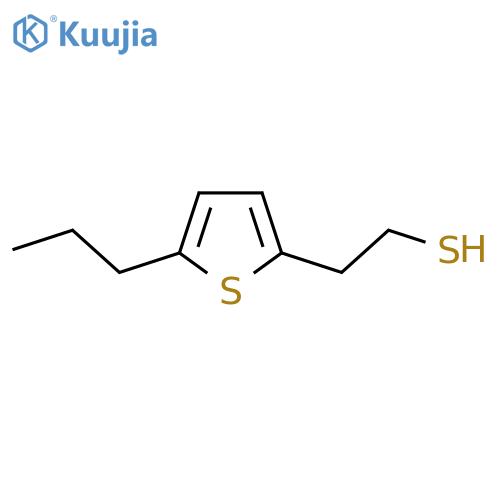 2-(5-propylthiophen-2-yl)ethane-1-thiol structure