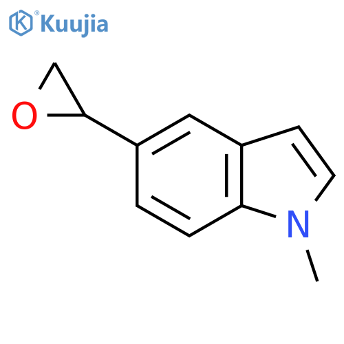 1-methyl-5-(oxiran-2-yl)-1H-indole structure