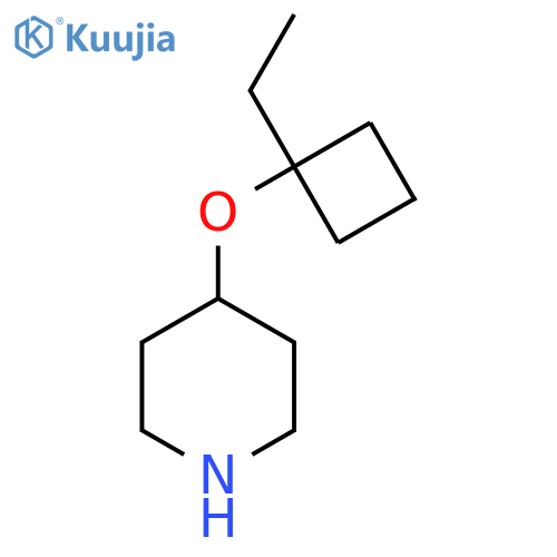 4-(1-ethylcyclobutoxy)piperidine structure