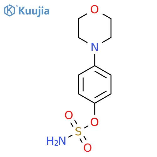 4-(morpholin-4-yl)phenyl sulfamate structure