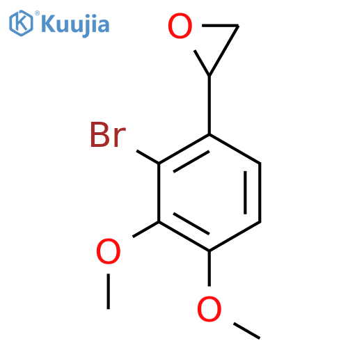 2-(2-bromo-3,4-dimethoxyphenyl)oxirane structure