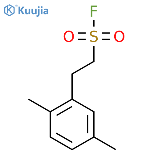 2-(2,5-Dimethylphenyl)ethane-1-sulfonyl fluoride structure
