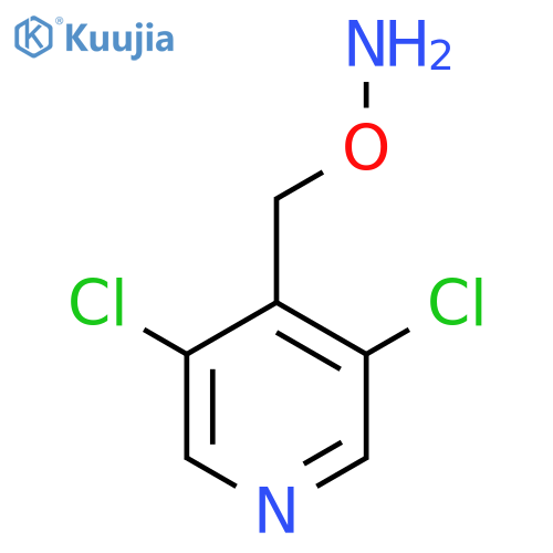 O-(3,5-dichloropyridin-4-yl)methylhydroxylamine structure