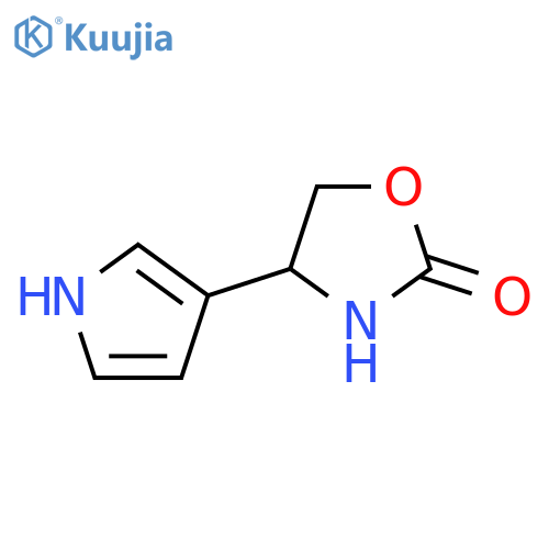 4-(1H-pyrrol-3-yl)-1,3-oxazolidin-2-one structure