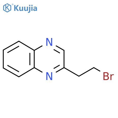2-(2-bromoethyl)quinoxaline structure