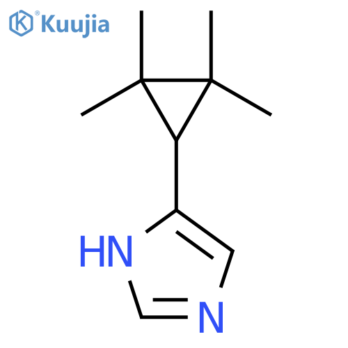 4-(2,2,3,3-tetramethylcyclopropyl)-1H-imidazole structure