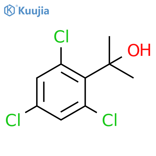 2-(2,4,6-trichlorophenyl)propan-2-ol structure