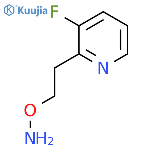 O-2-(3-fluoropyridin-2-yl)ethylhydroxylamine structure