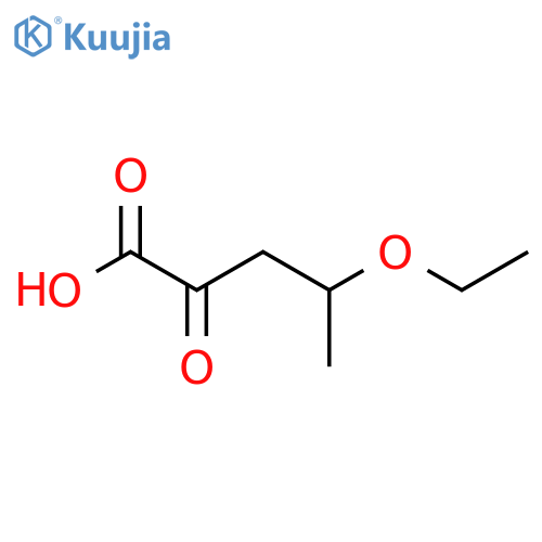4-ethoxy-2-oxopentanoic acid structure