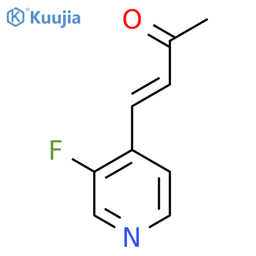 4-(3-fluoropyridin-4-yl)but-3-en-2-one structure