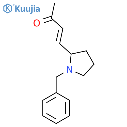 4-(1-benzylpyrrolidin-2-yl)but-3-en-2-one structure