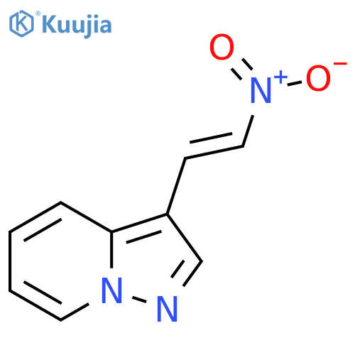 3-(2-nitroethenyl)pyrazolo1,5-apyridine structure