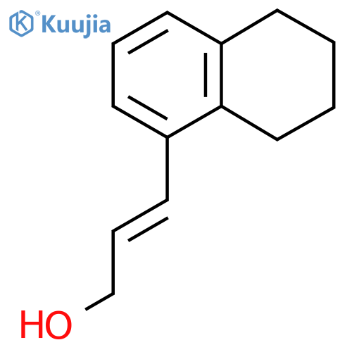 3-(5,6,7,8-tetrahydronaphthalen-1-yl)prop-2-en-1-ol structure