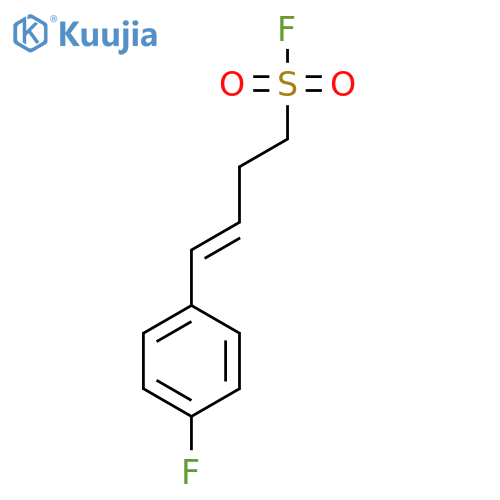 4-(4-fluorophenyl)but-3-ene-1-sulfonyl fluoride structure